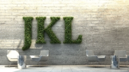 Elegant Green Wall Letters (1)