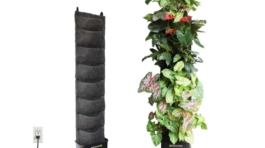 Elegant Green Wall Pocket Panel (1)