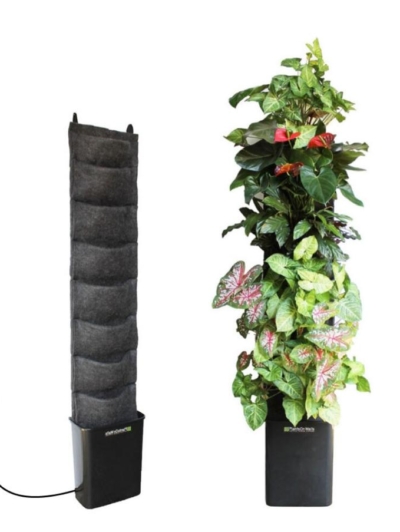 Elegant Green Wall Pocket Panel (1)