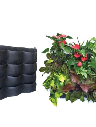 Elegant Green Wall Pocket Panel (4)