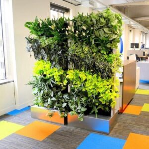 Elegant Green Wall Pocket Panel (5)